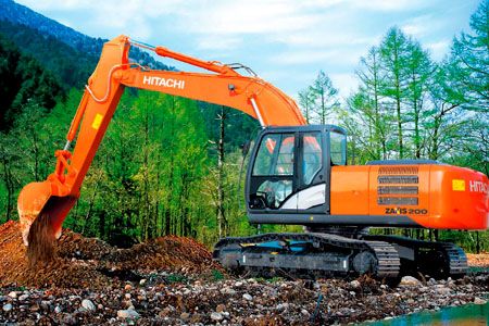 HITACHI ZX 200